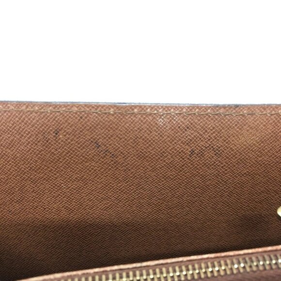 LOUIS VUITTON M51379 Malselv Bag Top Handle Monogram Hand Bag Canvas Brown - Picture 14 of 16